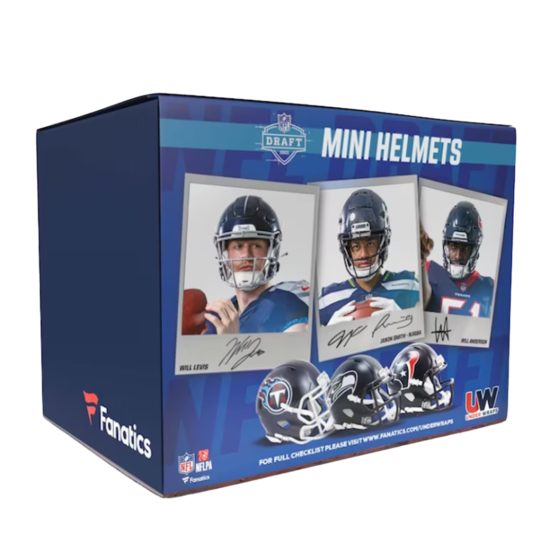 2023 Fanatics Under Wraps NFL Draft Mini Helmet Box – CardCollector2