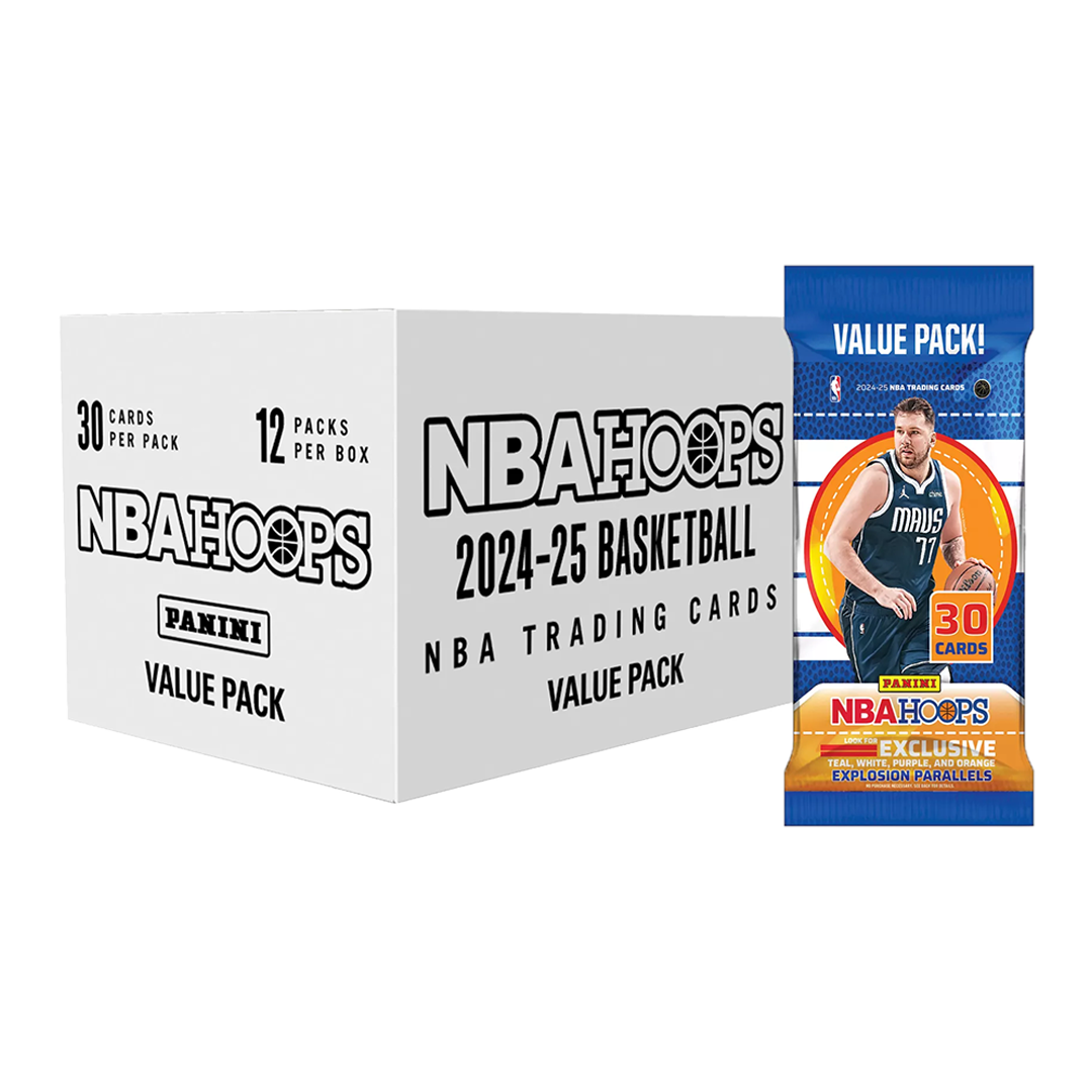 2024-25 Panini NBA Hoops Basketball Value Pack Box – CardCollector2