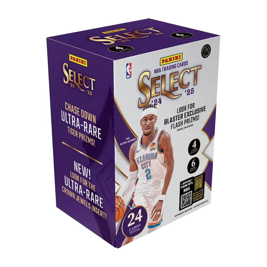 2024-25 Panini Select Basketball Blaster Box – CardCollector2 2024-25 Panini Select Basketball Blaster Box – CardCollector2