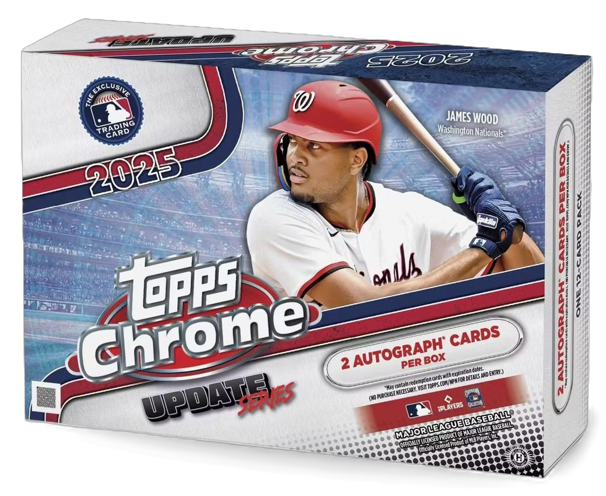 2025 Topps Chrome Update Series Baseball Breaker's Delight Box