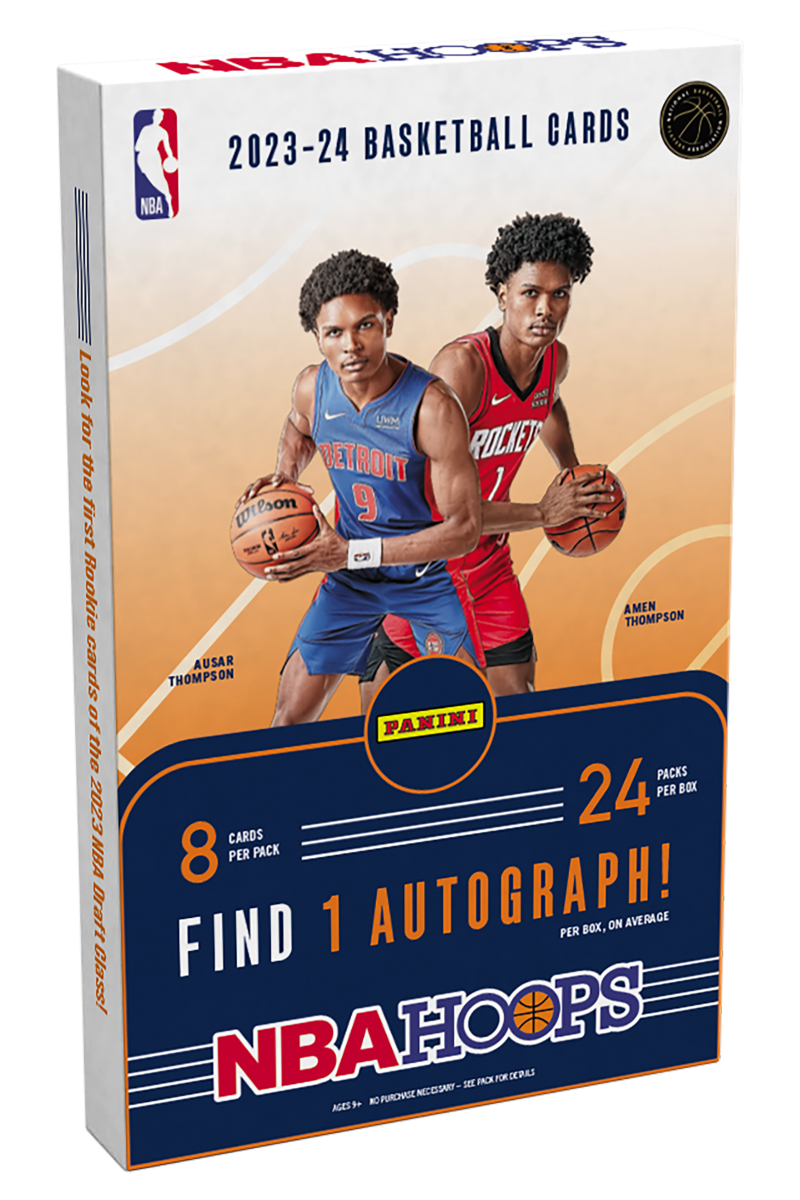 2023-24 Panini NBA Hoops Basketball Hobby Box – CardCollector2