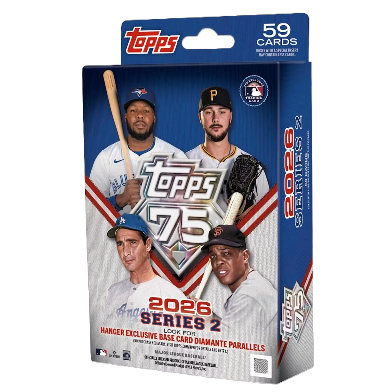 ダイヤモンドヒローズ　ジャージーカード　ボックス 2026 Topps Series 2 Baseball Hanger Box – CardCollector2