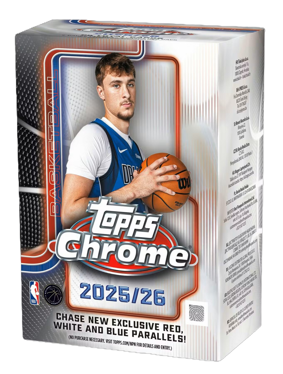 2025-26 Topps Chrome Basketball Blaster Box – CardCollector2