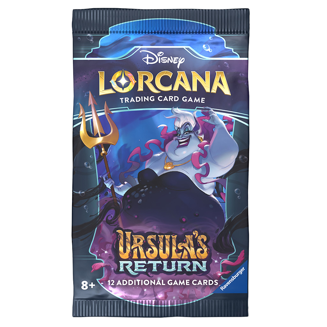 Disney Lorcana: Ursula's Return Booster Pack CardCollector2 Disney Lorcana: Ursula's Return Booster Pack CardCollector2