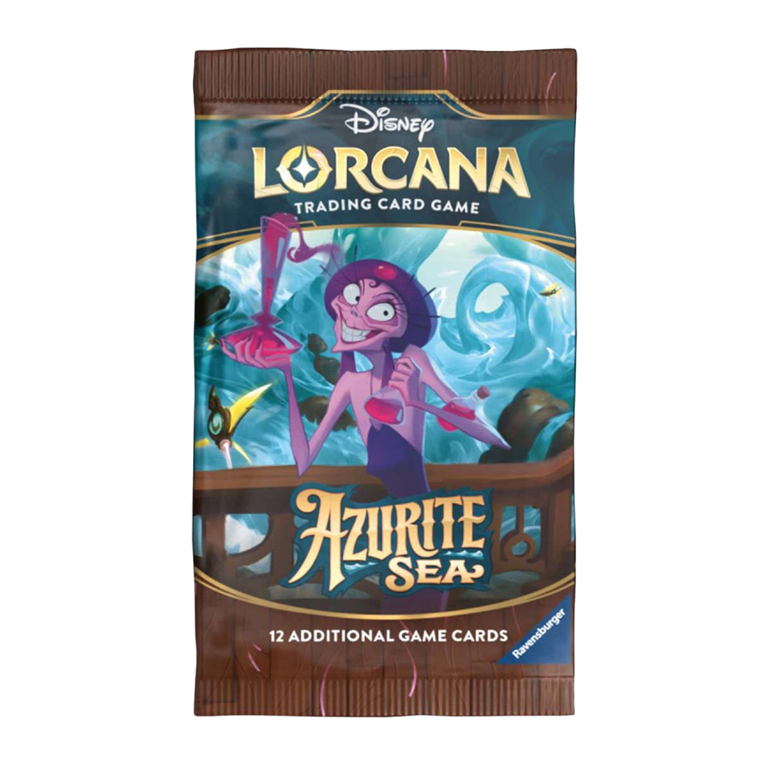 Disney Lorcana アズライト・アンダー・シー 4パック 未開封 Amazon.com: Ravensburger Disney Lorcana TCG: Azurite Sea Booster