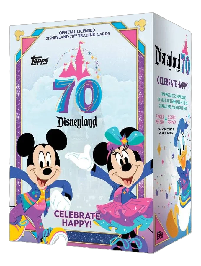 ら*き様 Topps Disneyland 70th Anniversary 2 2025 Topps Disneyland 70th Anniversary Blaster Box – CardCollector2