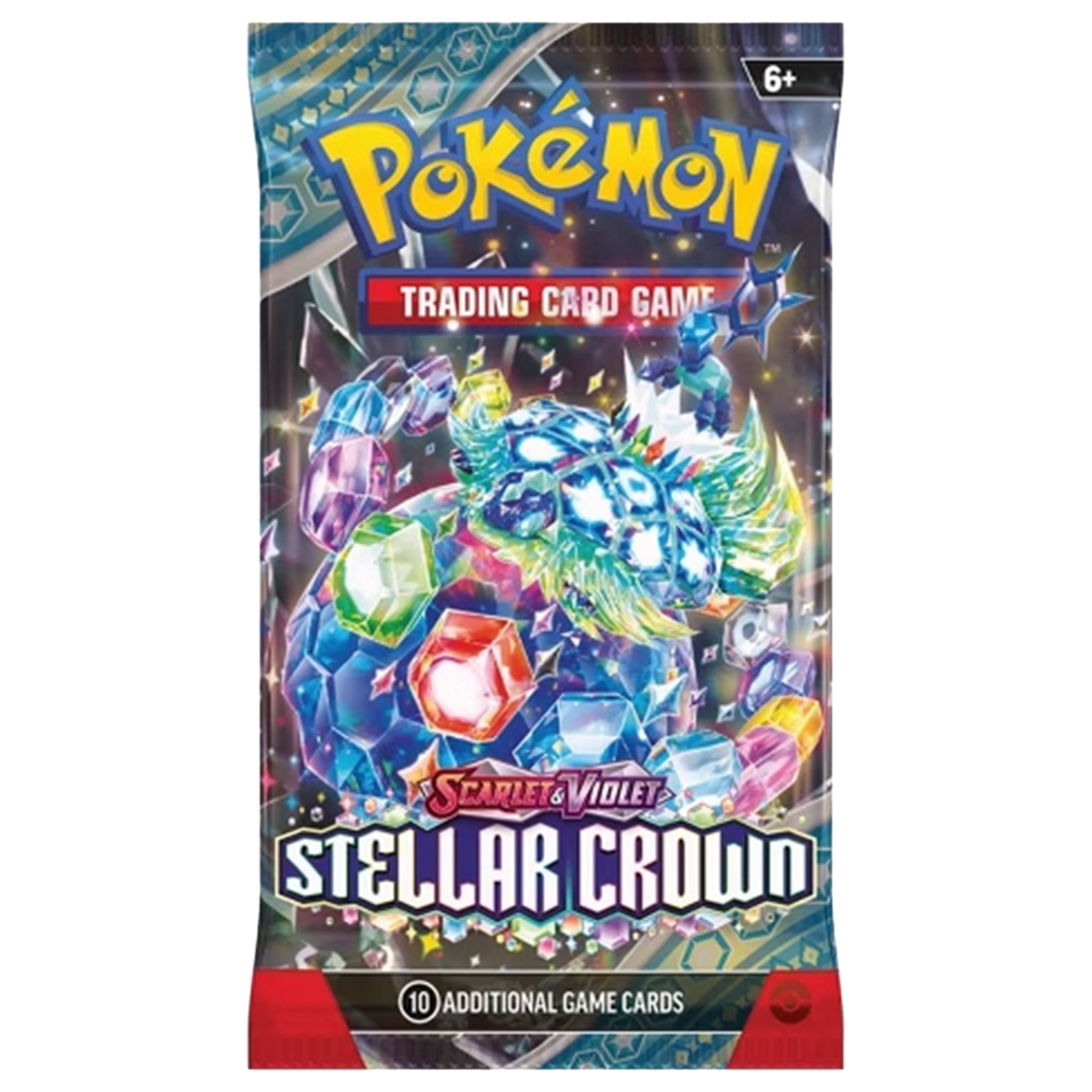 Pokemon Scarlet & Violet - Stellar Crown Booster Pack Pokemon Scarlet & Violet - Stellar Crown Booster Pack