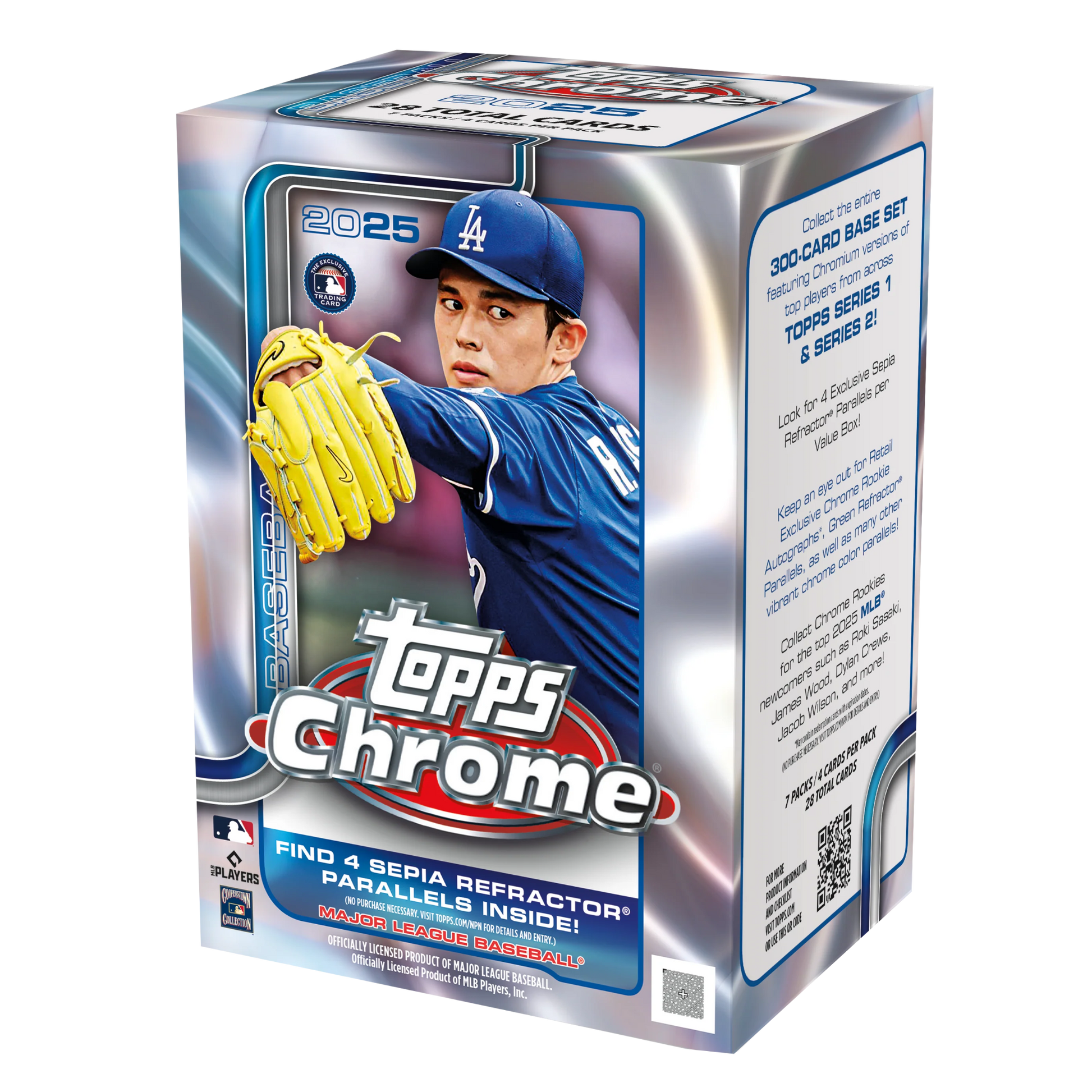 2025 Topps Chrome Baseball Blaster Box-1