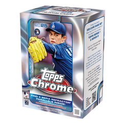 2025 Topps Chrome Baseball Blaster Box-1