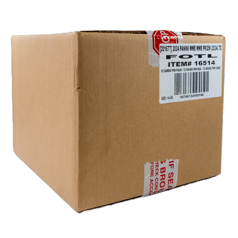 2024 Panini Prizm WWE FOTL (First Off The Line) Hobby 12-Box Case-1