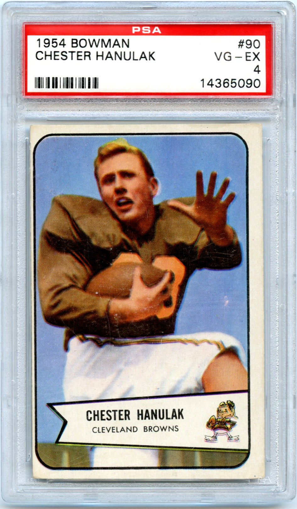 Chester Hanulak 1954 Bowman #90 PSA 4