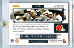 Shedeur Sanders 2025 Luminance Football Rookie Auto 19/100 #176-2