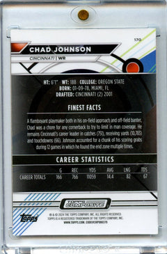 Chad Johnson 2024 Topps Composite Football Finest Superfractor 1/1 #170-2