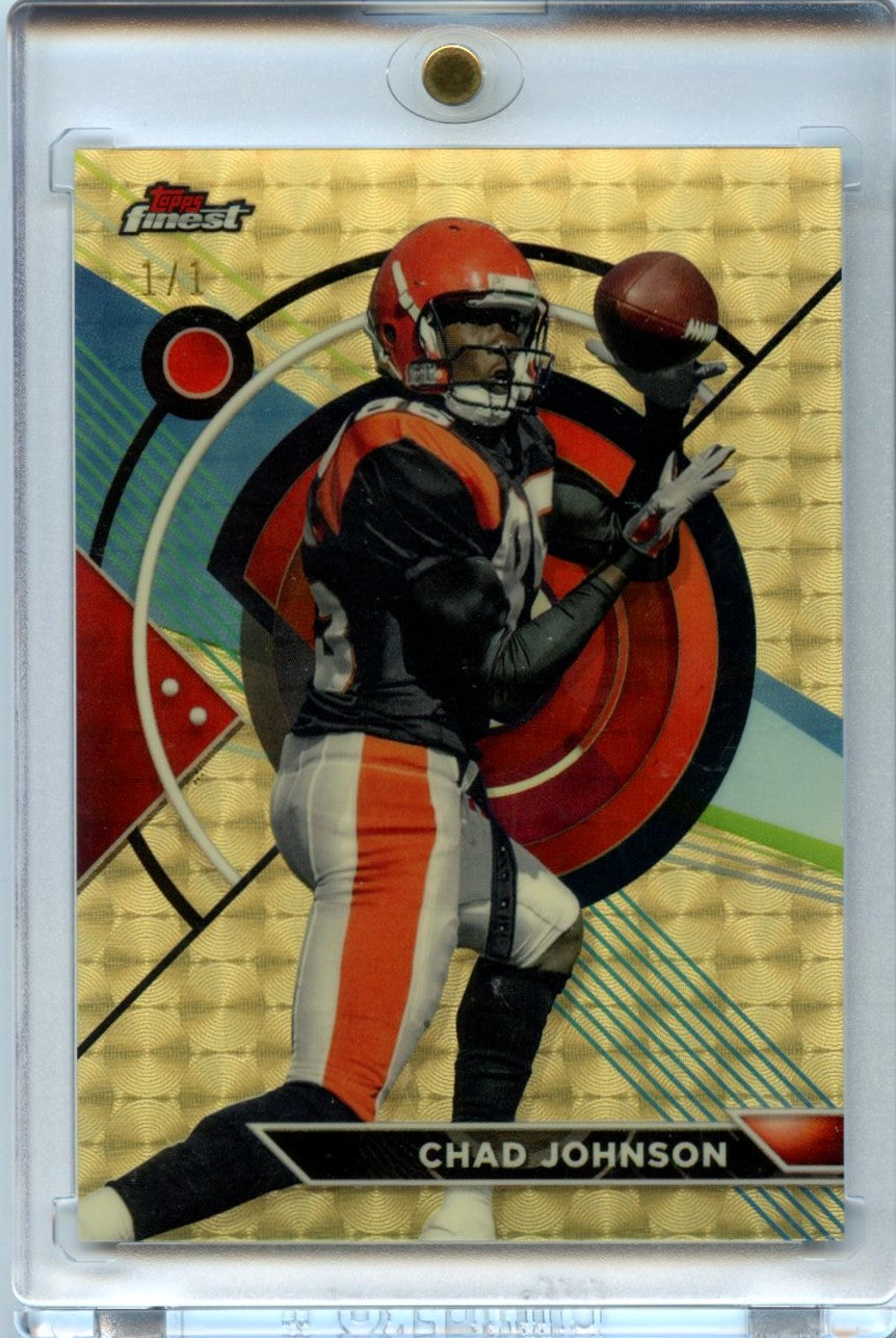 Chad Johnson 2024 Topps Composite Football Finest Superfractor 1/1 #170