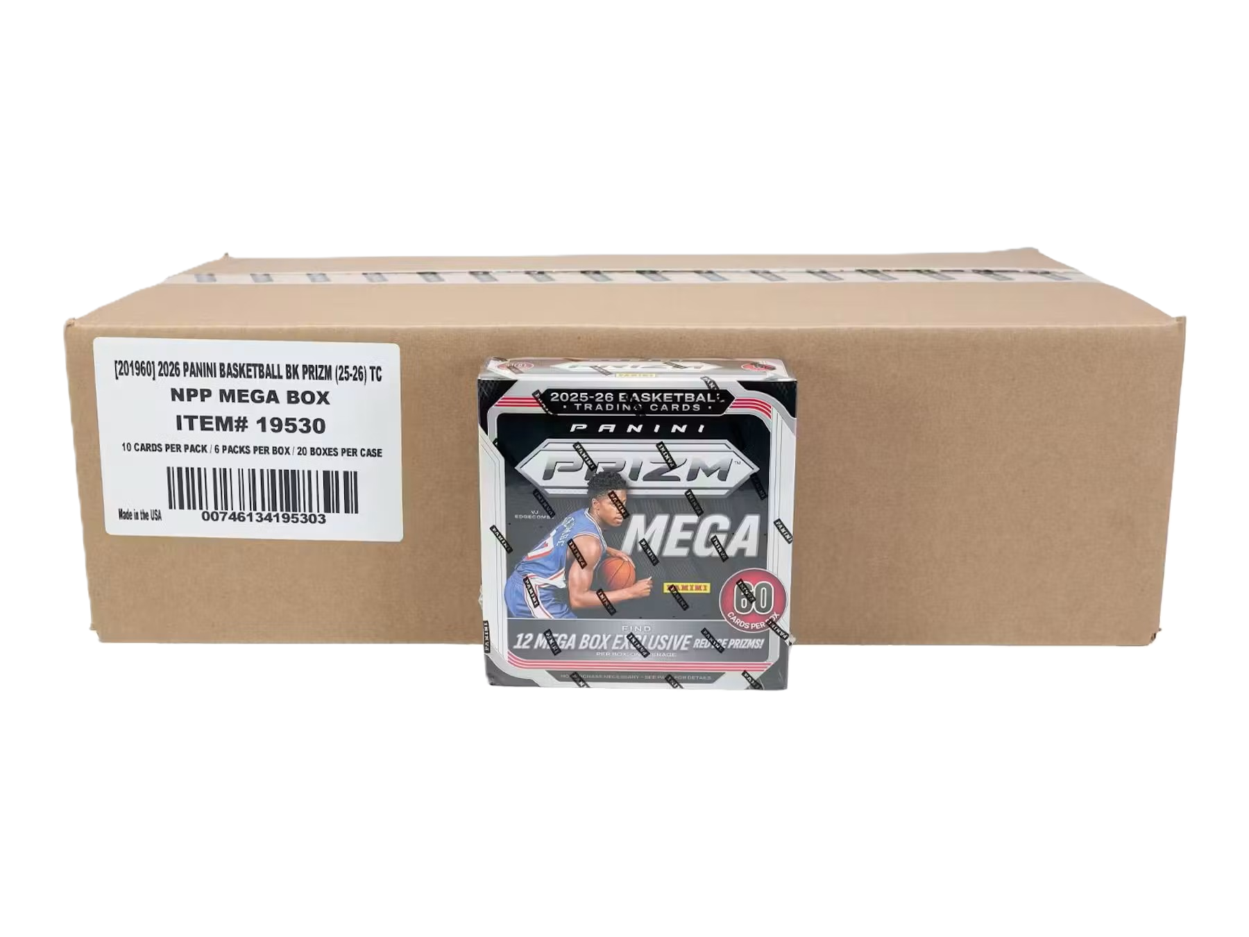 2025/26 Panini Prizm Basketball Mega 20-Box Case