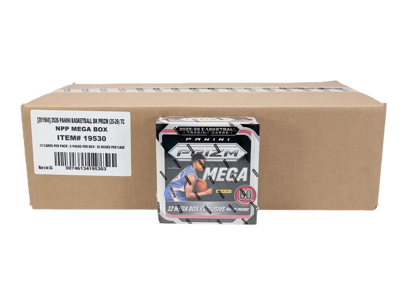 2025/26 Panini Prizm Basketball Mega 20-Box Case-1
