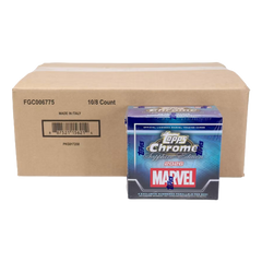 2026 Topps Marvel Comics Chrome Sapphire Hobby 10-Box Case-1