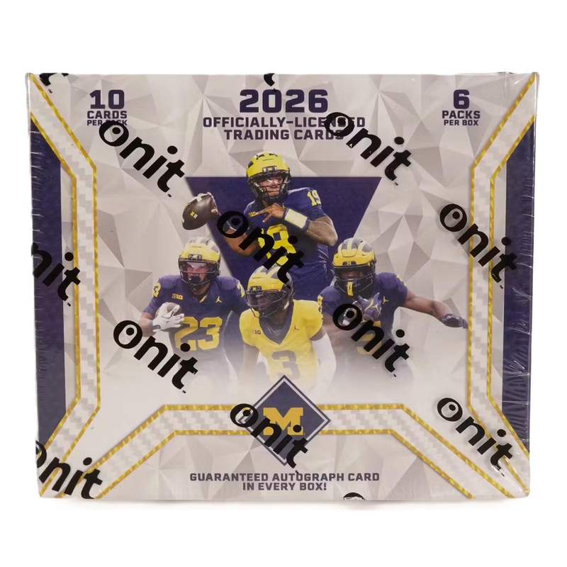 2026 Onit Signature Series Michigan Football Platinum Box-1