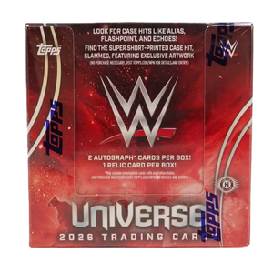 2026 Topps WWE Universe Wrestling Hobby Box **PRESALE**
