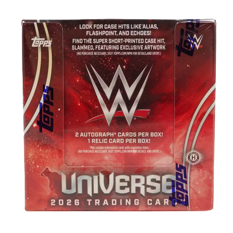 2026 Topps WWE Universe Wrestling Hobby Box **PRESALE**-1