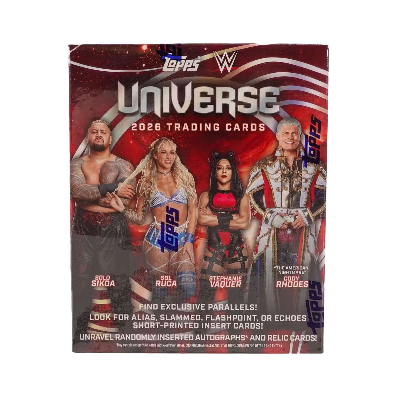 2026 Topps WWE Universe Mega Box **PRESALE**