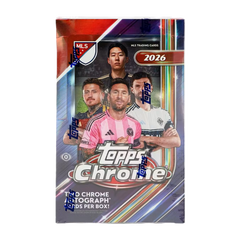 2026 Topps MLS Major League Soccer Chrome Hobby Box **PRESALE**-1