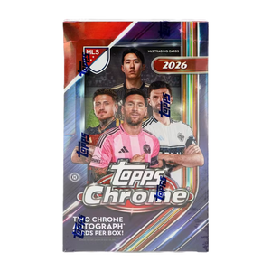 2026 Topps MLS Major League Soccer Chrome Hobby Box **PRESALE**