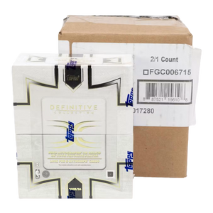 2025/26 Topps Definitive Collection Basketball Hobby 2-Box Case **PRESALE**