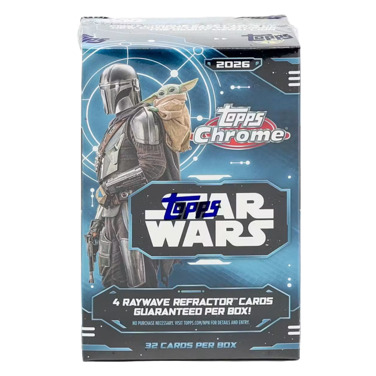 2026 Topps Star Wars Chrome Blaster Box-1