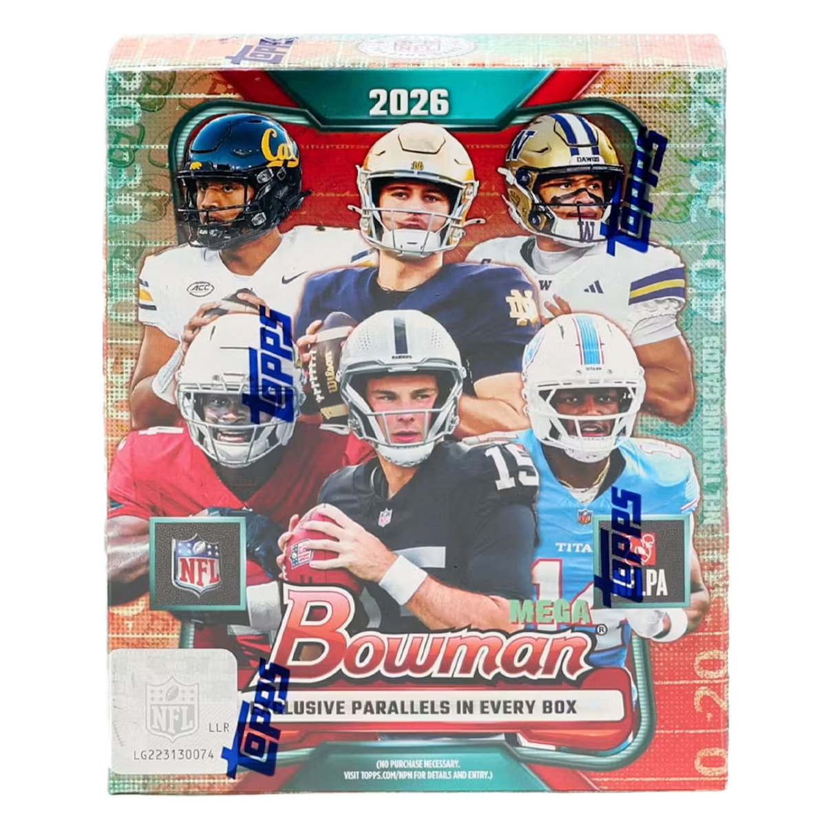 2026 Bowman Football Mega Box