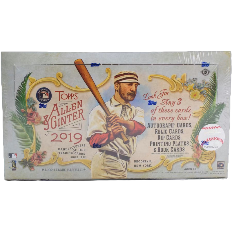 2019 Topps Allen & Ginter Baseball Hobby Box-1
