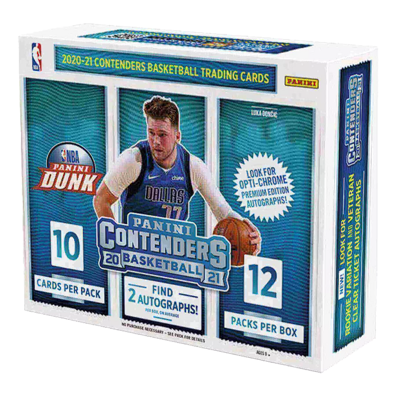 2020-21 Panini Contenders Basketball Hobby Box-1