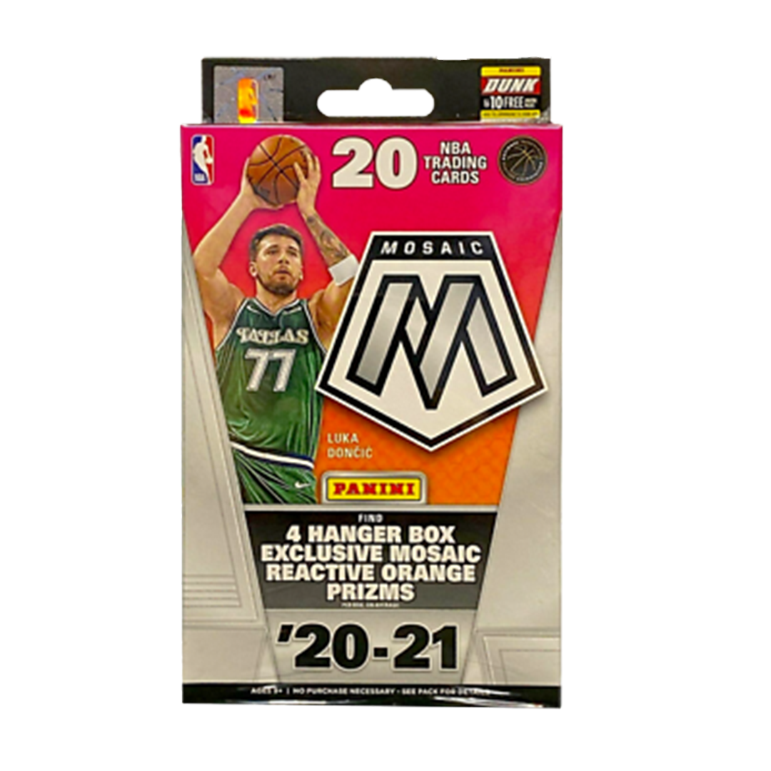 2020-21 Panini Mosaic Basketball Hanger Box-1