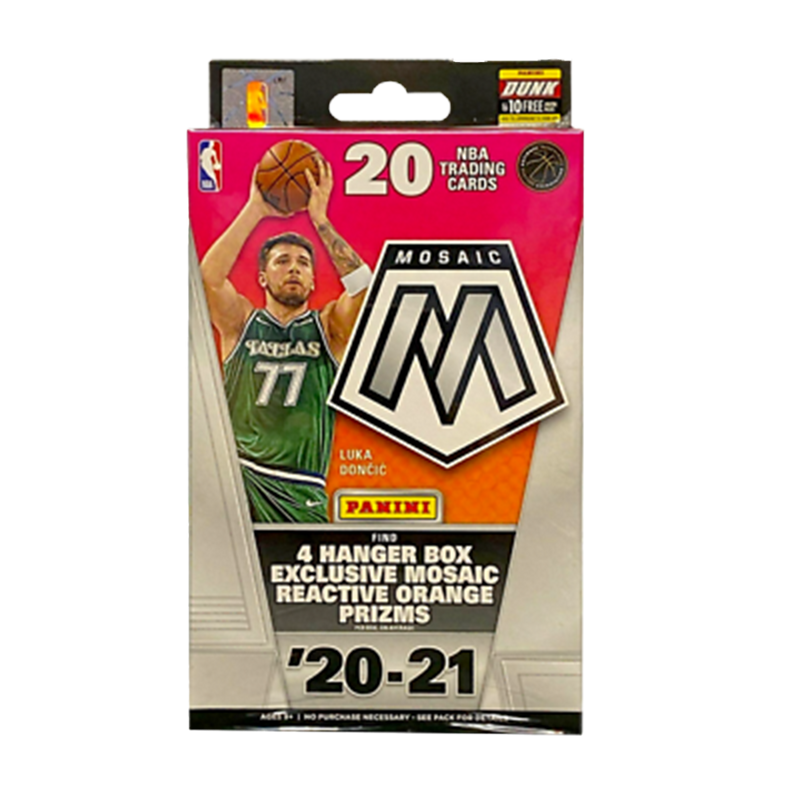 2020-21 Panini Mosaic Basketball Hanger Box-1