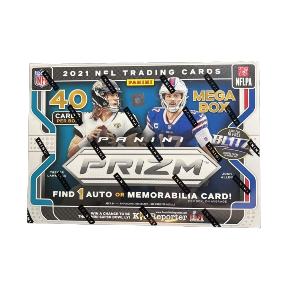 2021 Panini Prizm Football Mega Box (Pink Prizms)-1