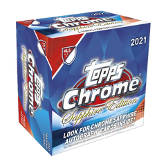 2021 Topps Chrome MLS Soccer Sapphire Edition Hobby Box-1