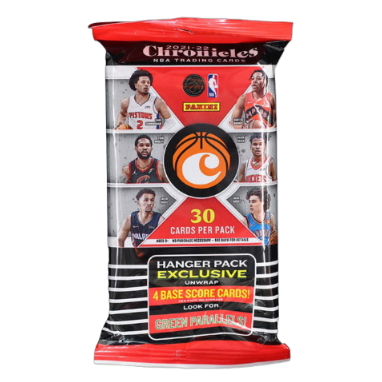 2021/22 Panini Chronicles Basketball Hanger Pack