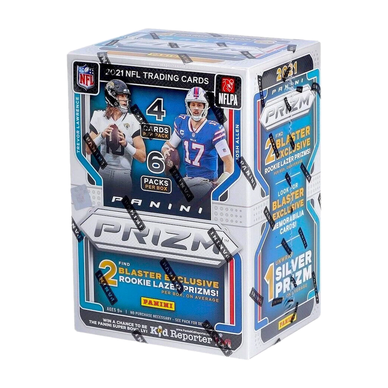 2021 Panini Prizm Football Blaster Box (Lazer Prizms)-1