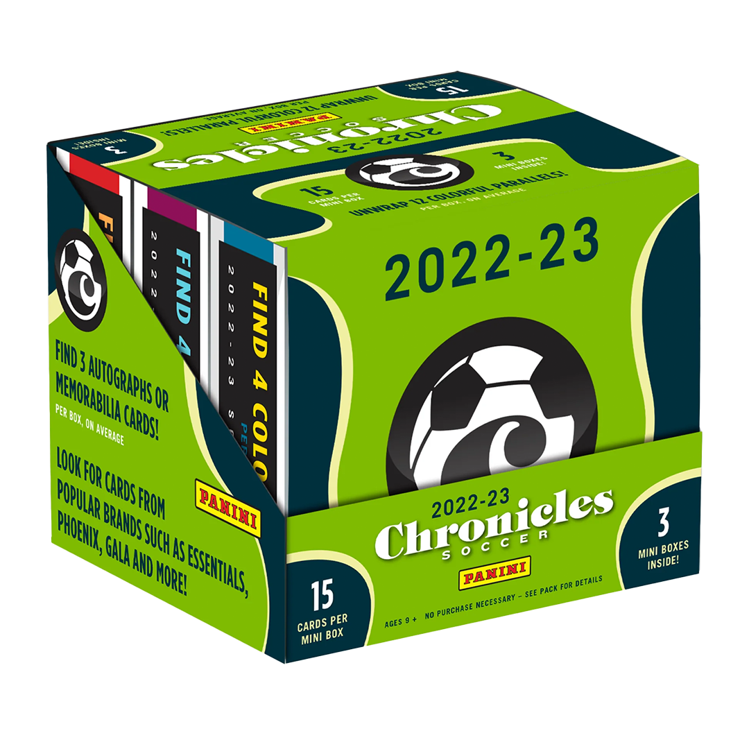 2022-23 Panini Chronicles Soccer Hobby Box-1