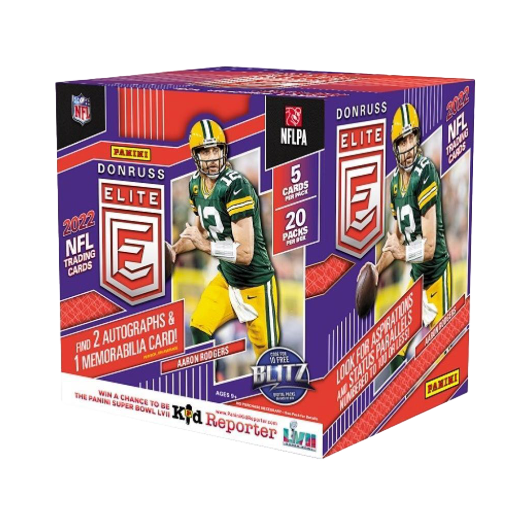 2022 Panini Donruss Elite Football Hobby Box-1