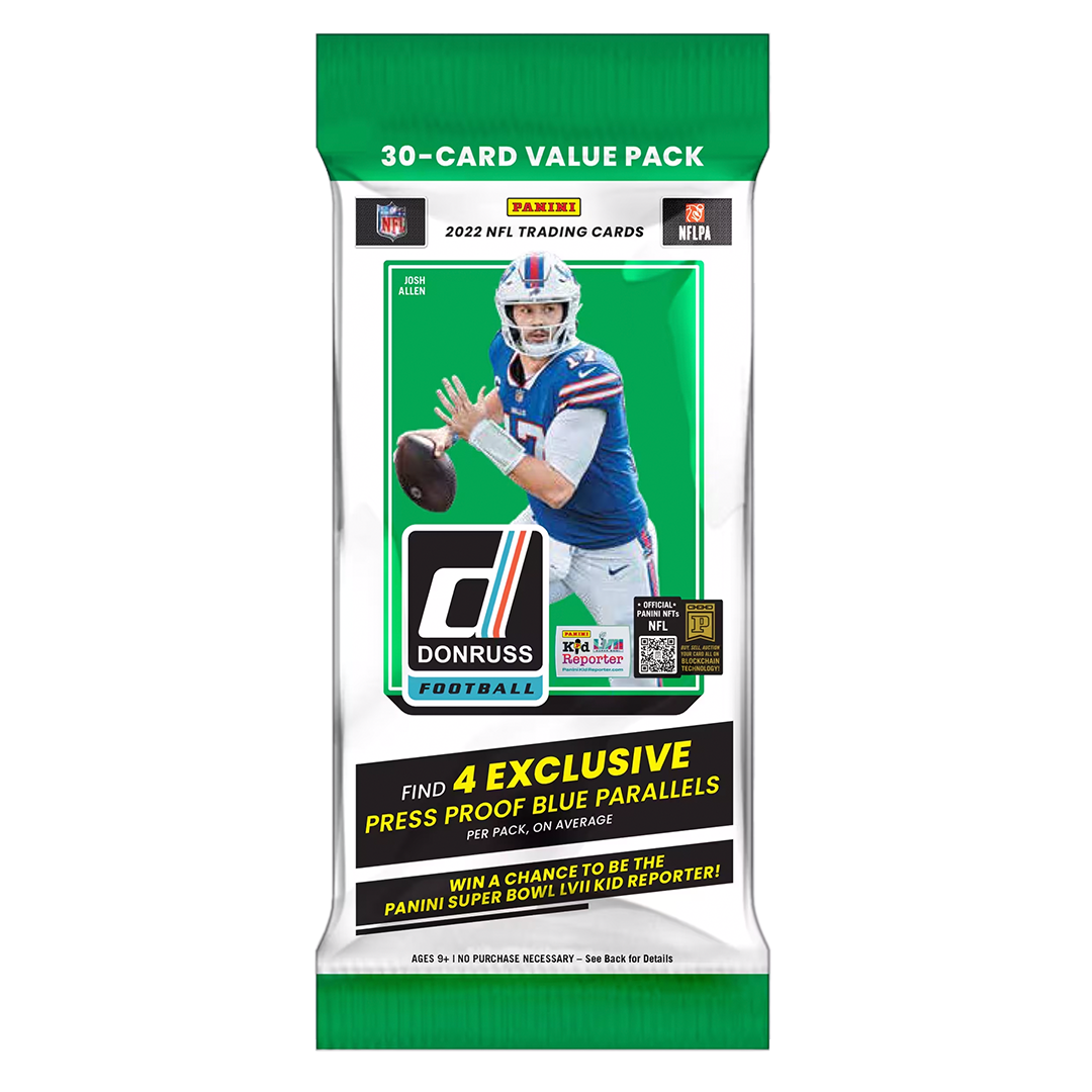 2022 Panini Donruss Football Jumbo Value Pack