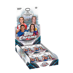 2023-24 Topps UEFA Women's Champions League Chrome Soccer Hobby Box-1