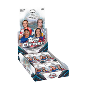 2023-24 Topps UEFA Women's Champions League Chrome Soccer Hobby Box