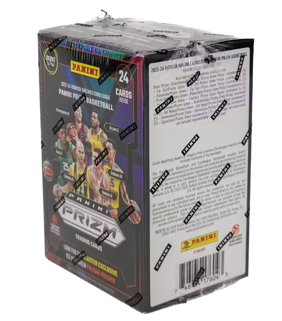 2023-24 Panini Prizm Turkish Airlines EuroLeague Basketball Blaster Box-1