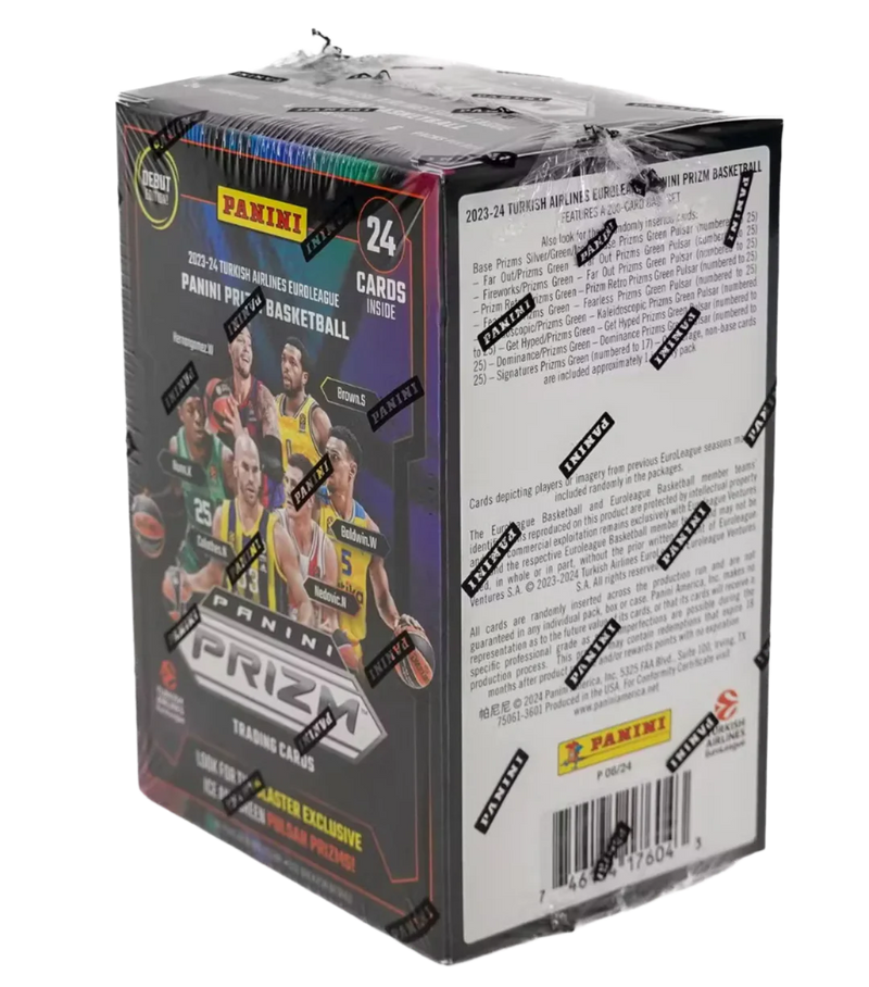 2023-24 Panini Prizm Turkish Airlines EuroLeague Basketball Blaster Box-1