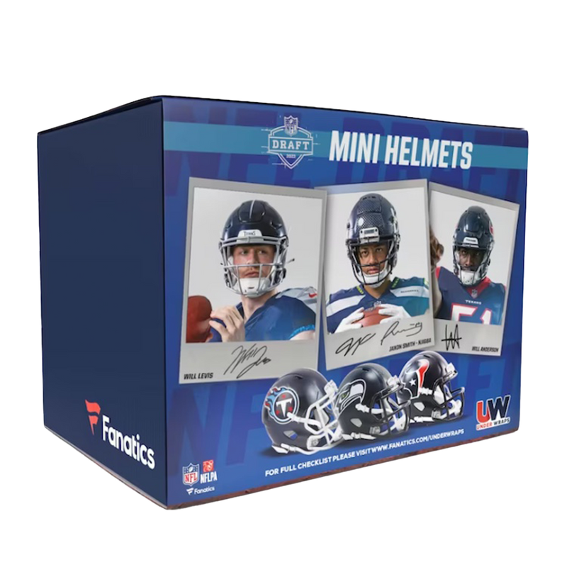 2023 Fanatics Under Wraps NFL Draft Mini Helmet Box-1