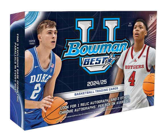 2024-25 Bowman University Best Basketball Breaker's Delight Box