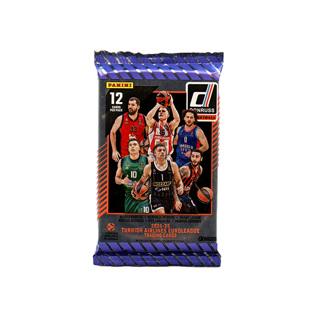 2024-25 Panini Donruss EuroLeague Basketball Hobby Pack
