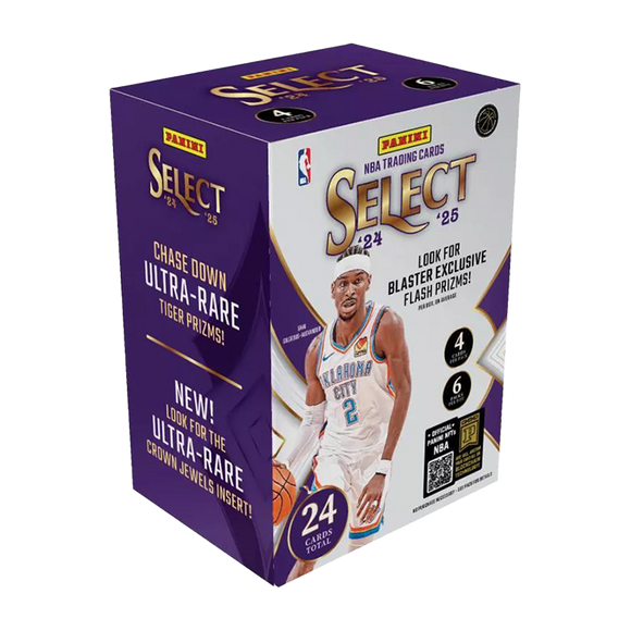 2024-25 Panini Select Basketball Blaster Box – CardCollector2 2024-25 Panini Select Basketball Blaster Box – CardCollector2
