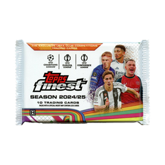 2024-25 Topps UEFA Club Competitions Finest Soccer Hobby Pack-1